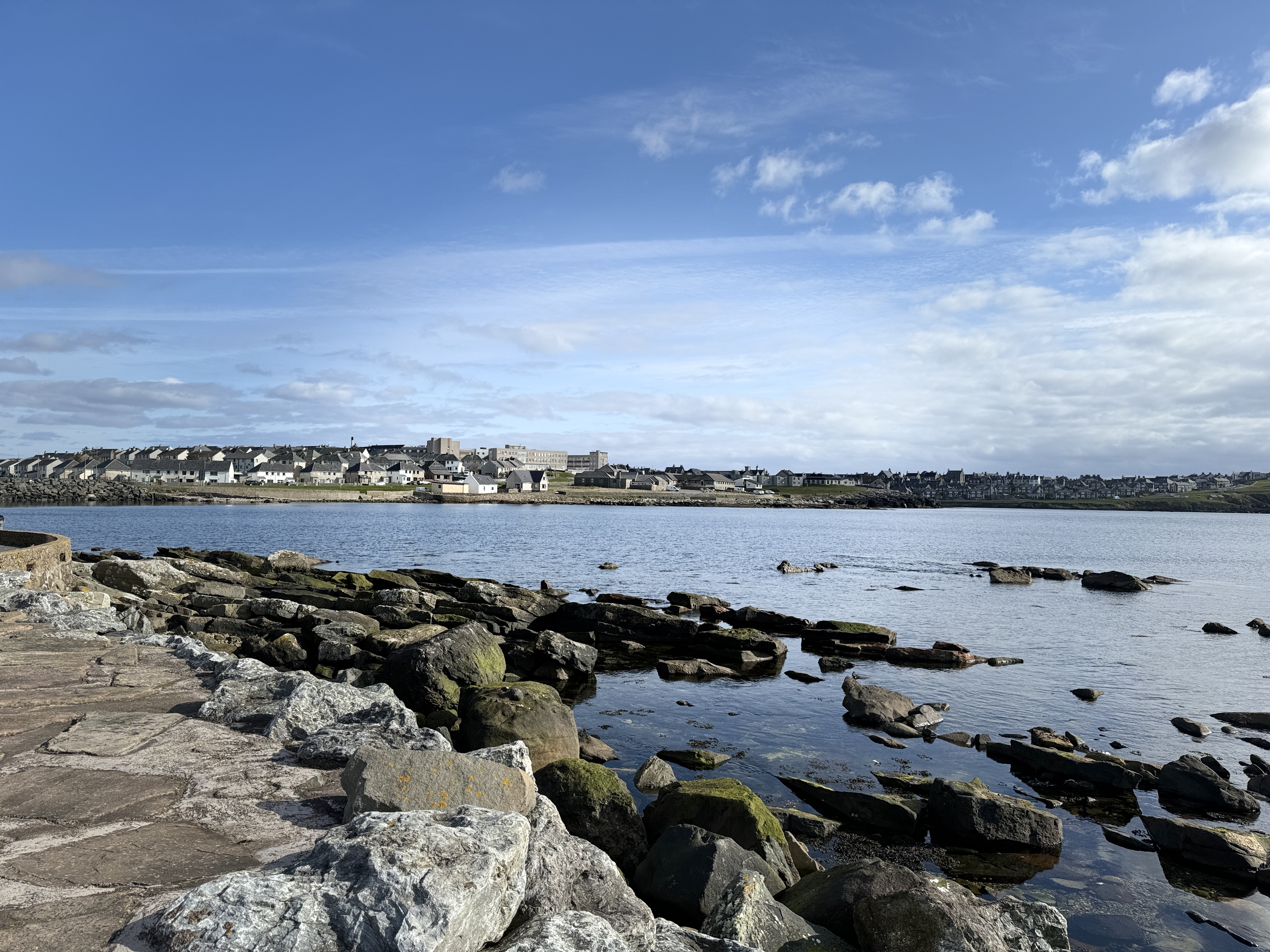 Gilbert Bain Hospital and Breiwick Bay
