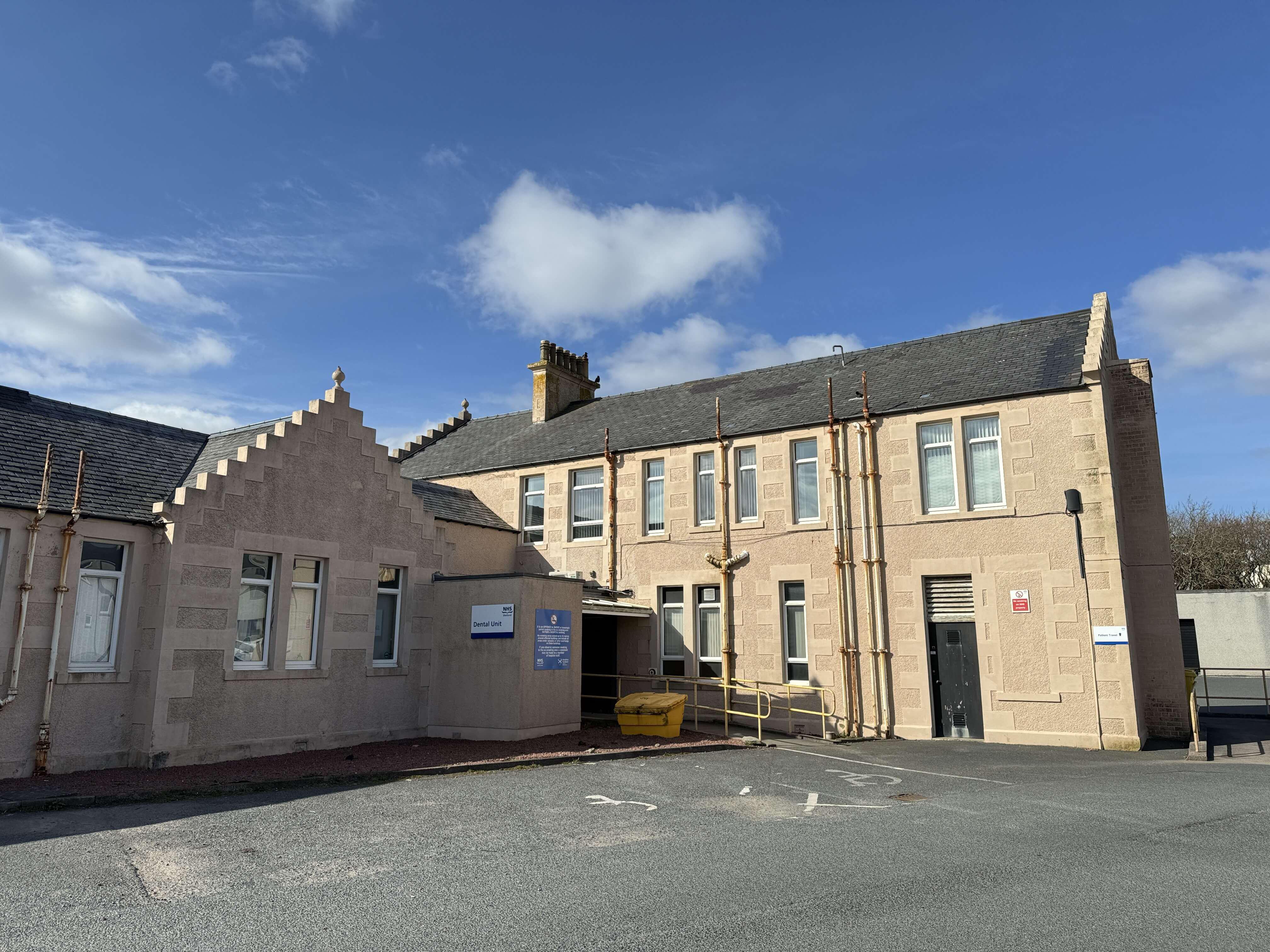 Photograph of the dental department at Montfield.