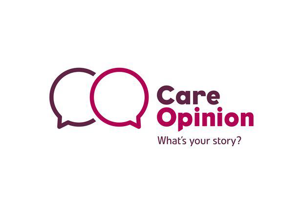 Care Opinion logo and link to website