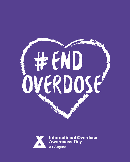International Overdose Awareness Day flyer